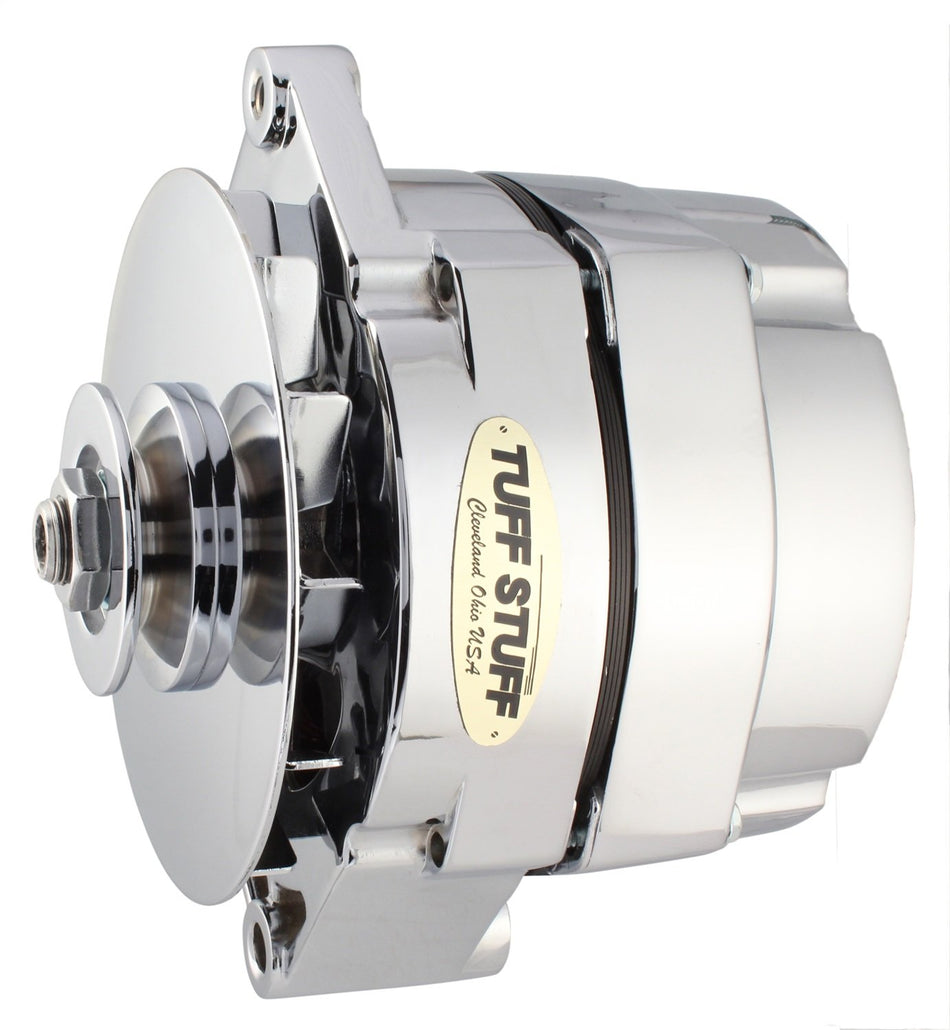 Tuff Stuff 7127NDP Polished Alternator for GM