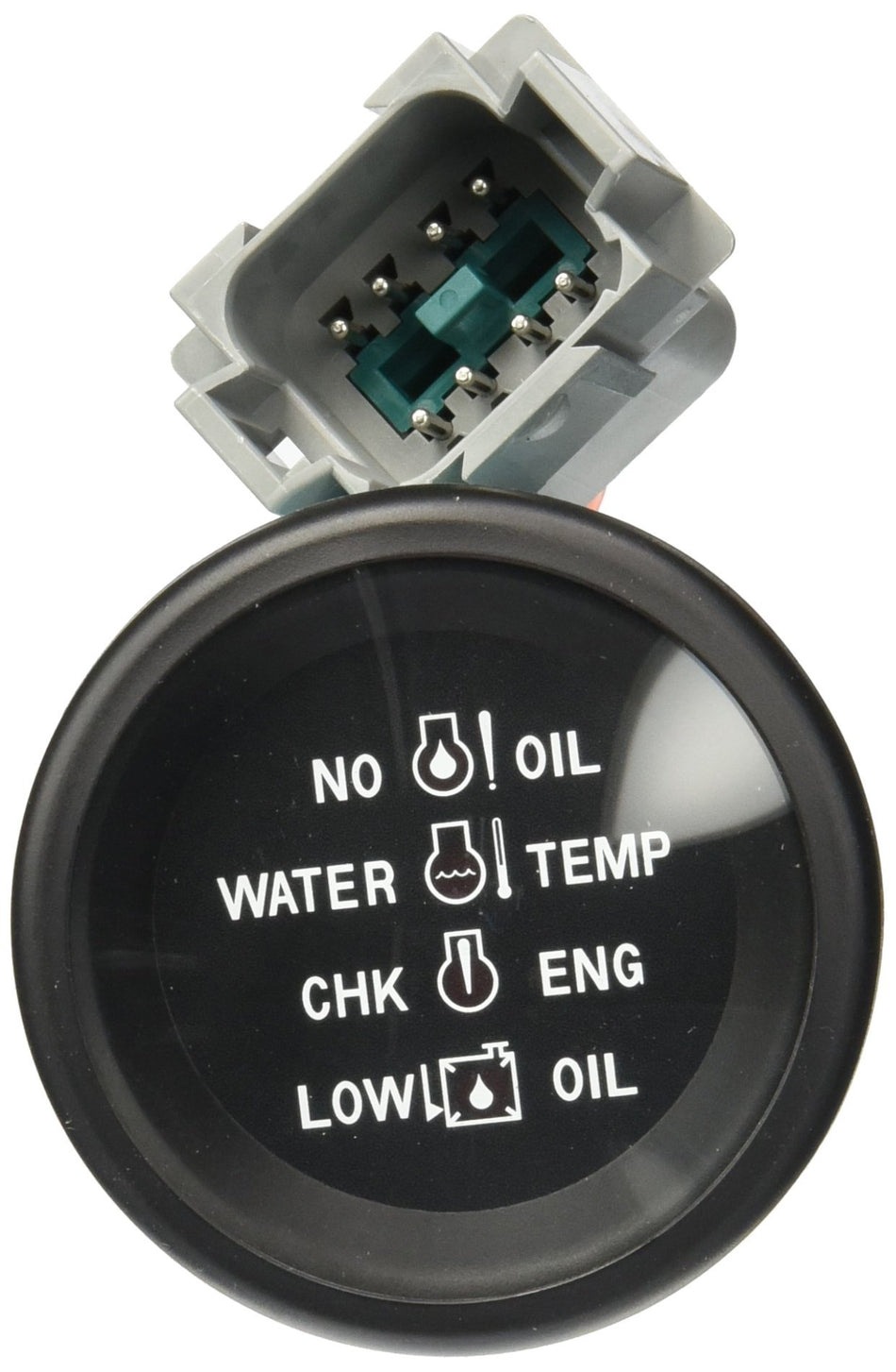 Sierra International 65205P Amega for Johnson/Evinrude Scratch Resistant Domed Systems Check Gauge, 2