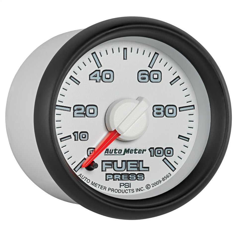 Auto Meter 8563 Factory Match 2-1/16 0-100 PSI Fuel Pressure for Dodge