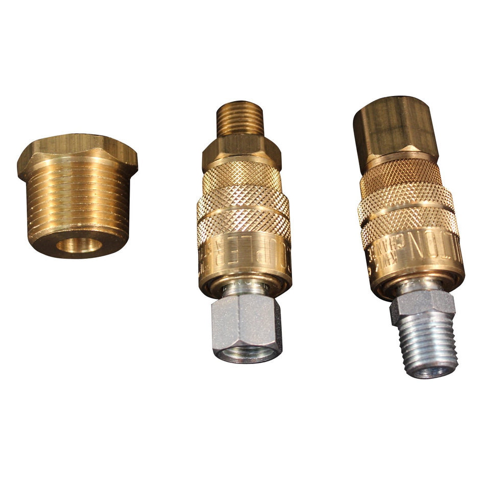 Milton S-222 M Style Coupler and Plug Reducer Kit - 5 Piece