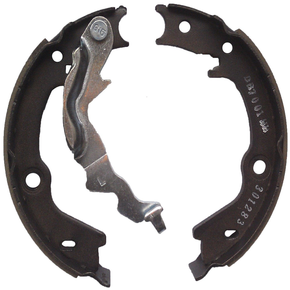 Bendix Premium Rear Drum Brake Shoe Set for Hyundai Accent 2010-2006, Veloster 2012, Kia Forte 2012-2010, Rio 2010-2006, Rio5 2010-2006- (BN914)