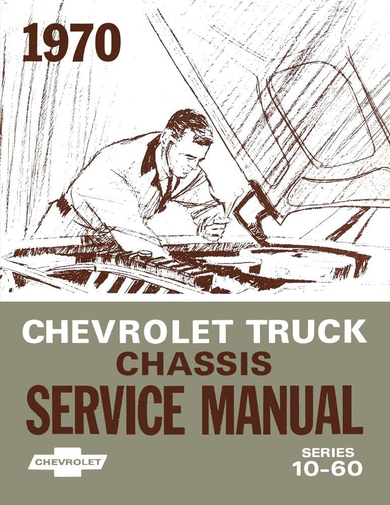 bishko automotive literature 1970 Chevy GMC C/K 10-60 Light Med Truck Shop Service Repair Manual Book Engine