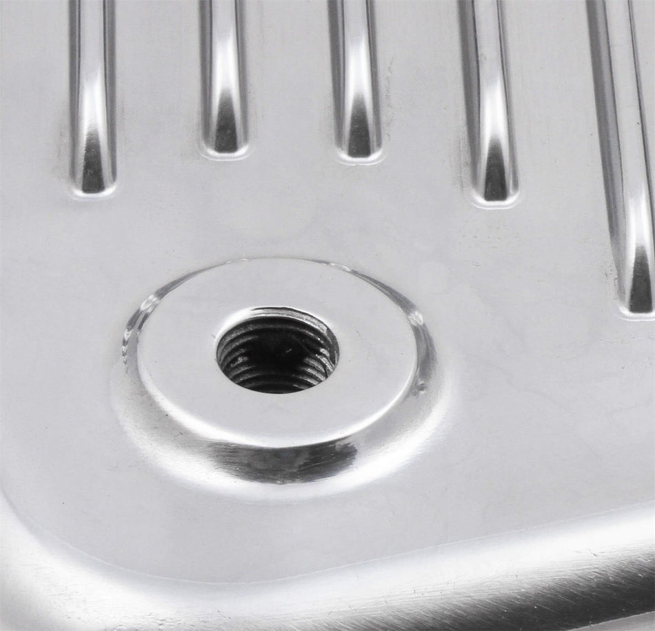 Mr. Gasket MR GASKET Automatic Transmission Oil Pan Gm Th-400 Polish Aluminum