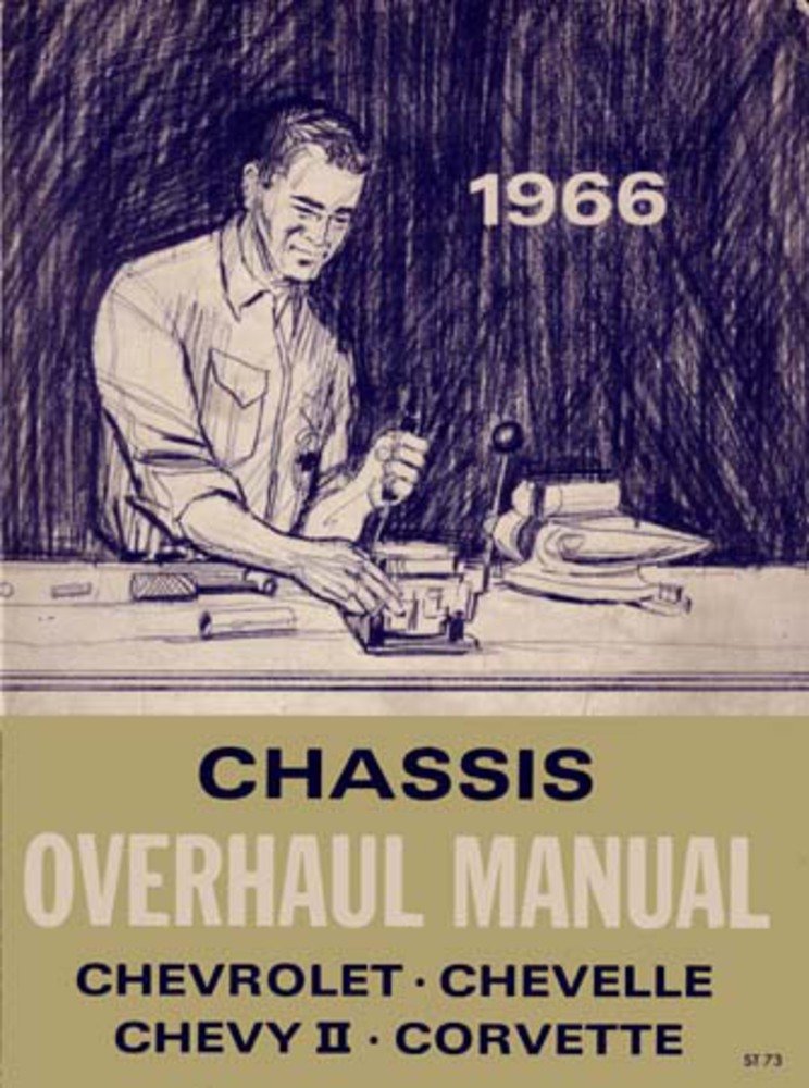bishko automotive literature 1966 Chevelle Chevy ll Corvette Repair Overhaul Manual Rebuild Instruction