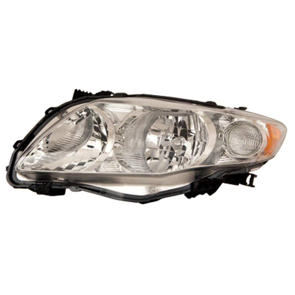 OE Replacement Headlight TOYOTA COROLLA SEDAN 2009-2010 (Partslink TO2518116)