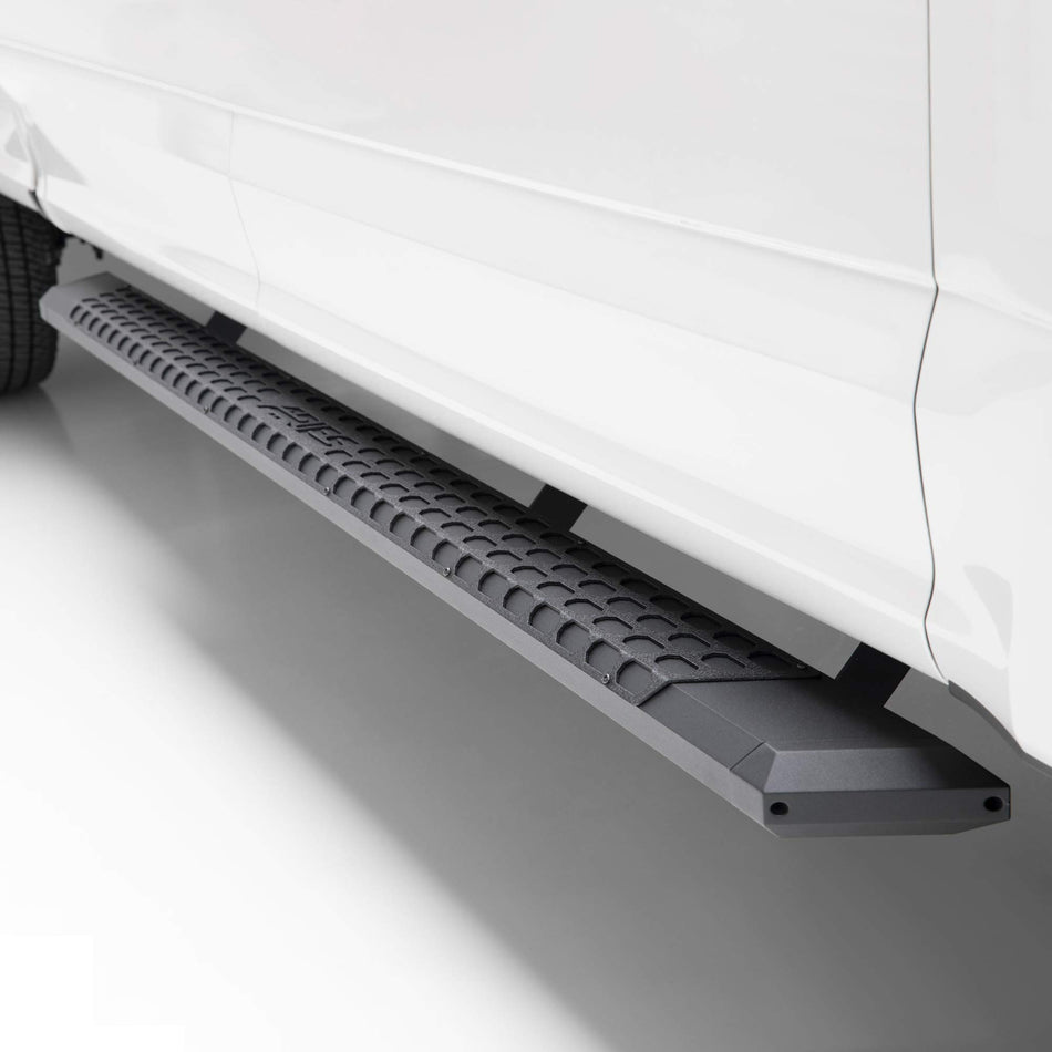 ARIES 2556026 AdvantEDGE Black Aluminum 91-Inch Truck Running Boards, Select Ram 2500, 3500