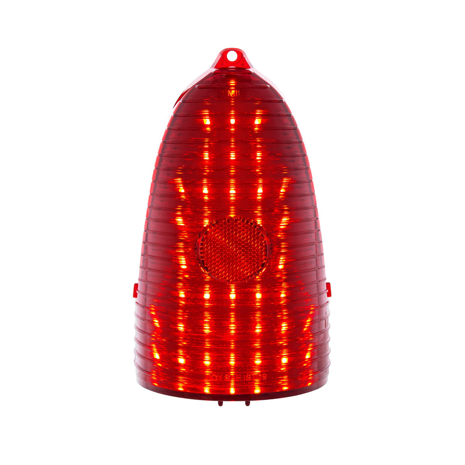 United Pacific One-Piece Style Sequential LED Tail Light With Back-Up Light Delete 1955 Bel Air 150 210 (110207)