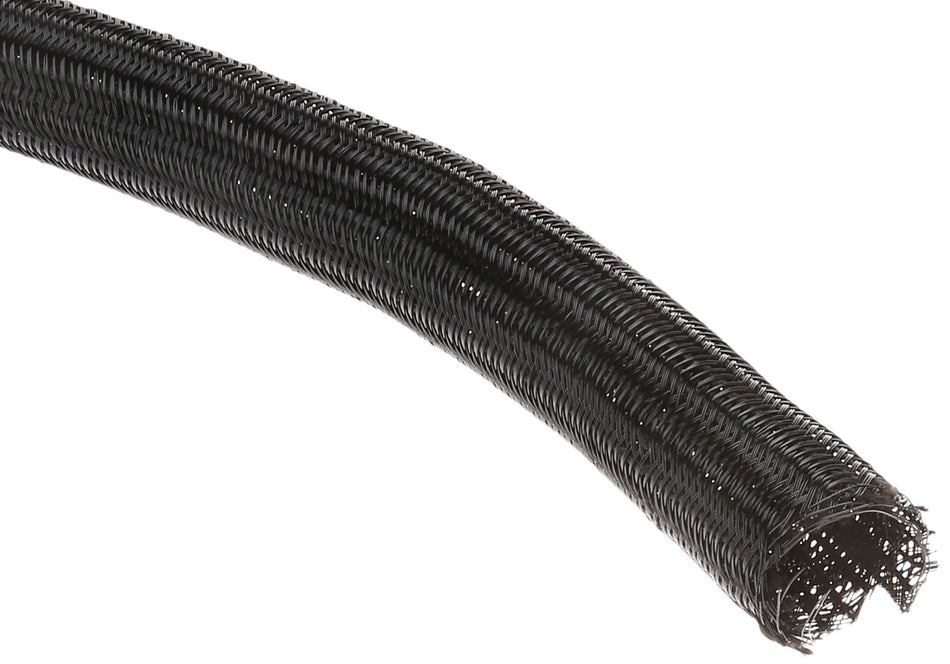 Keep It Clean 14337 Wire Loom 2" Black Ultra Split Wrap Wire Loom - 10 Feet