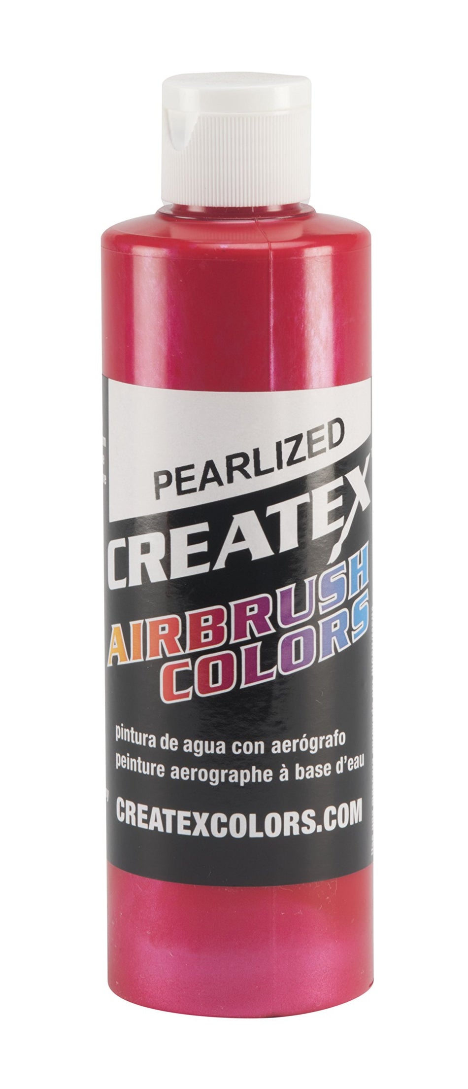 Createx Colors Paint for Airbrush, 8 oz, Pearl Red