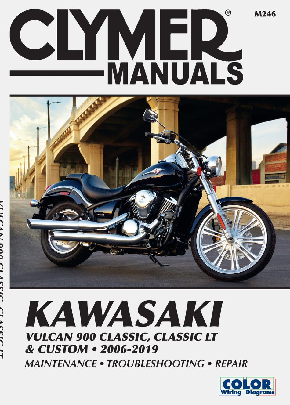 Kawasaki Vulcan 900 Classic, Classic LT & Custom 2006 - 2019: Clymer Manuals: Maintenance - Troubleshooting - Repair