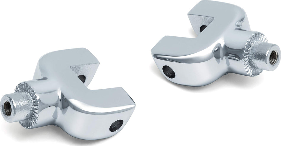 Kuryakyn 8928 Splined Male Mount Peg Adapters for Passenger Footpegs and Floorboards: Indian, Victory Motorcycles, Chrome, 1 Pair