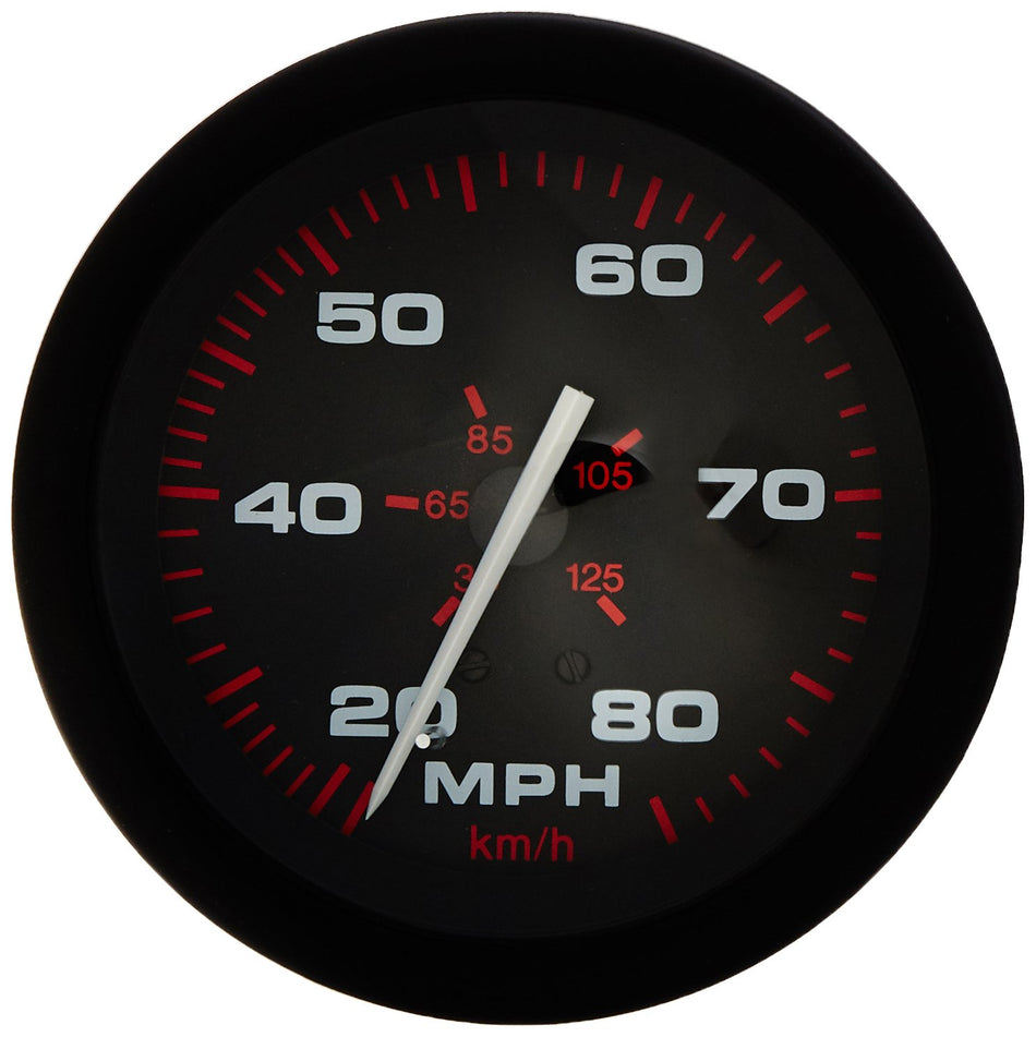 Sierra International 57899P Amega Domed Pitot Type Scratch Resistant Speedometer Kit, 3