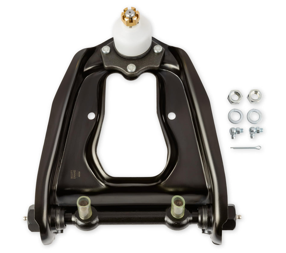 Scott Drake Heavy Steel Gauge Upper Control Arm Compatible with 1967-1973 Ford Mustang, Model C7DZ-3082-RI