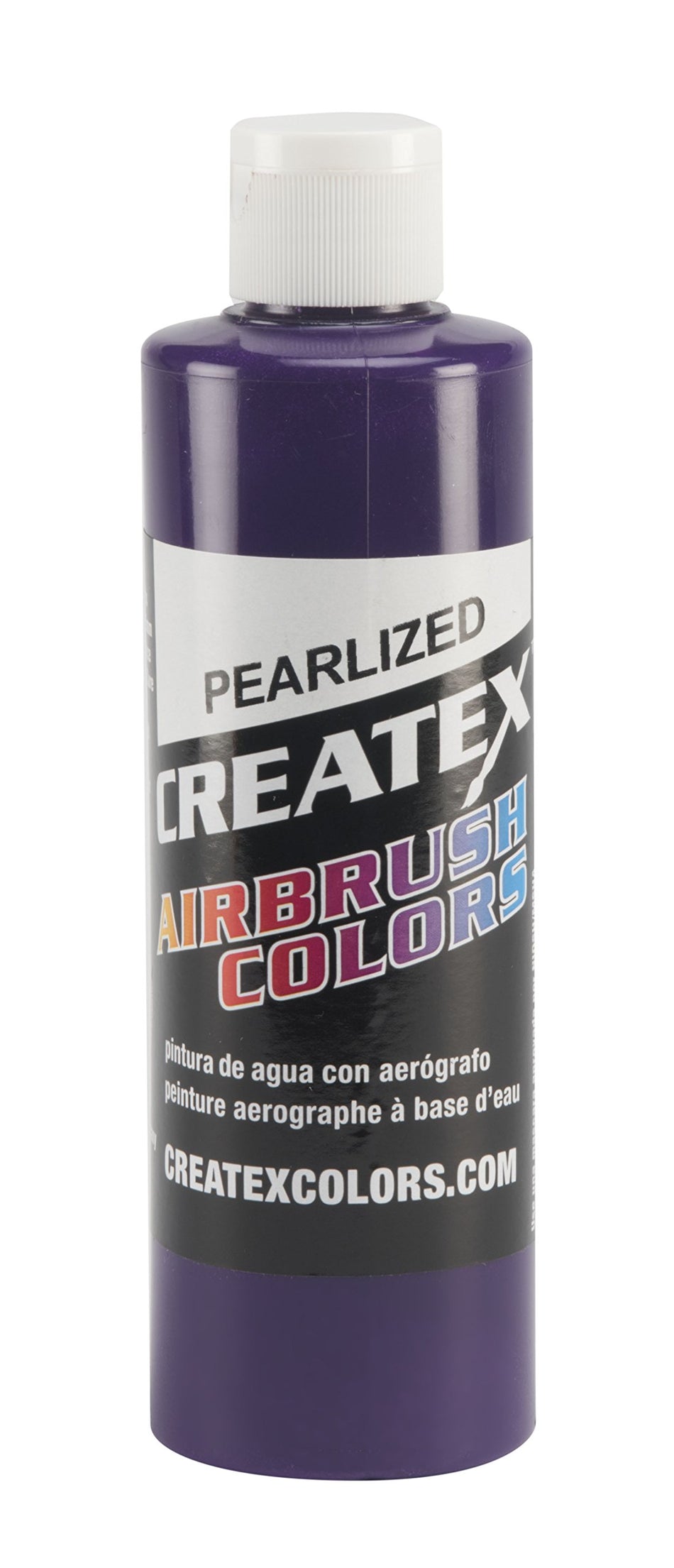 Createx Colors Paint for Airbrush, 8 oz, Pearl Plum