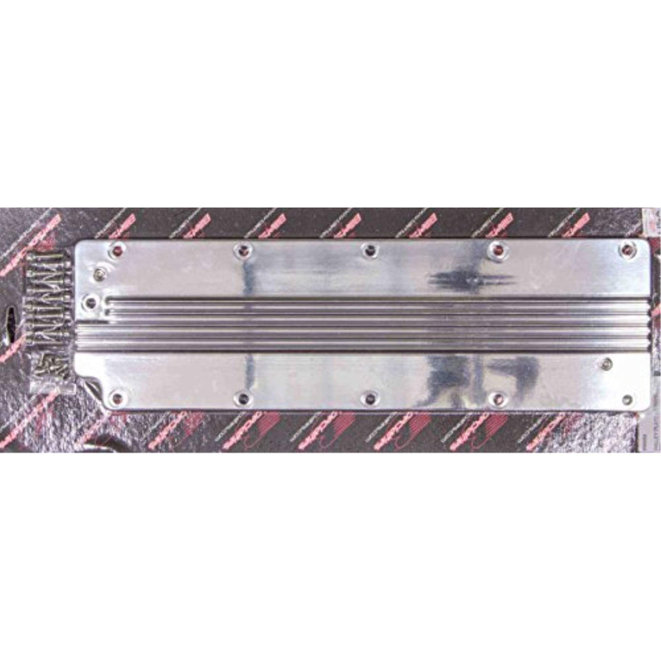 BILLET SPEC LS Valley Cover Plate Ribbed