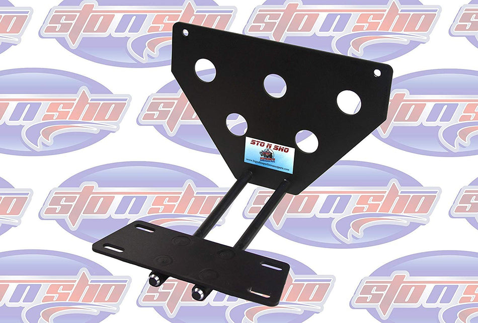STO N SHO Front License Plate Bracket Compatible with 2011-2016 Audi A8 (SNS45)