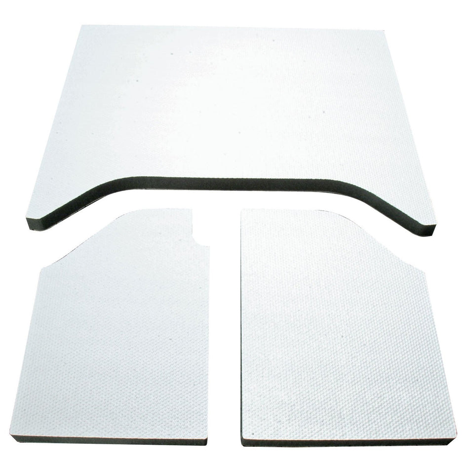 Design Engineering Jeep Wrangler Sound Deadening Headliner2007-2010 2-Door - 3 Piece White