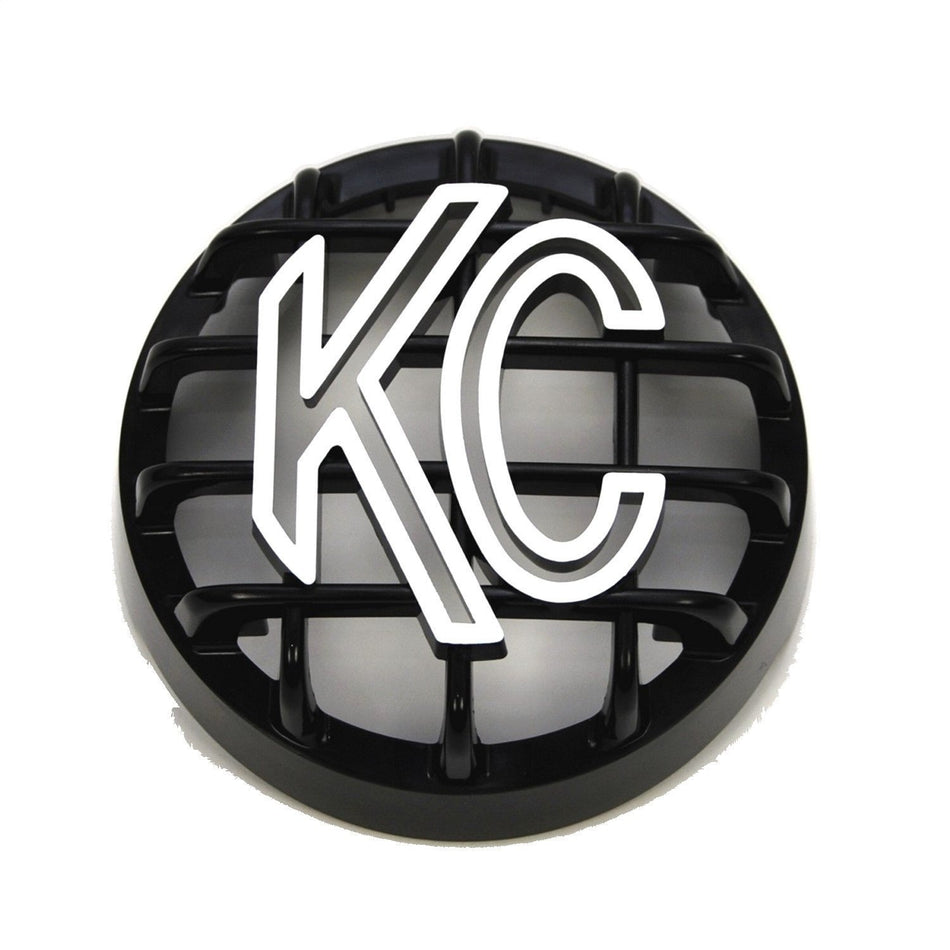 KC HiLiTES 7219 Black 4 Stone Guard Grille for Rally 400 Light