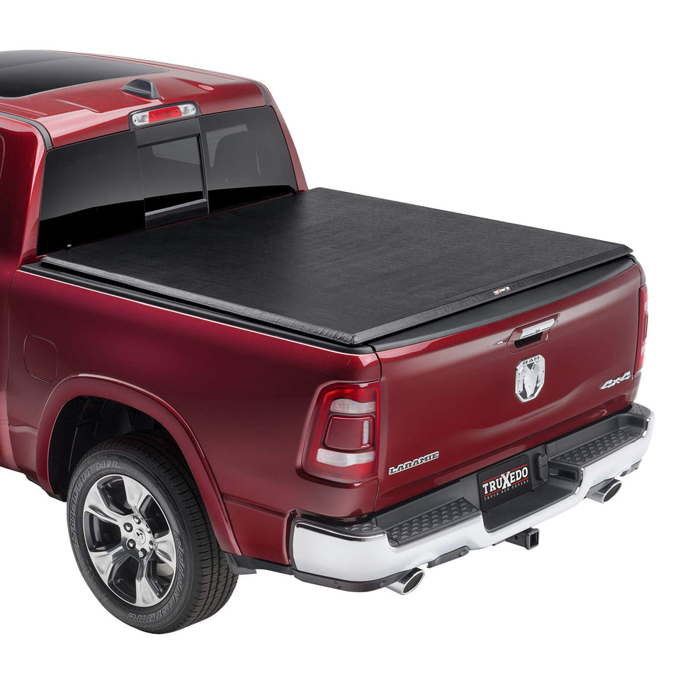 RealTruck TruXedo TruXport Soft Roll Up Truck Bed Tonneau Cover  284901  Fits 2019 - 2023 Dodge Ram 1500 w/RamBox, w/ or w/o Multifunction tailgate 5 7 Bed (67.4)