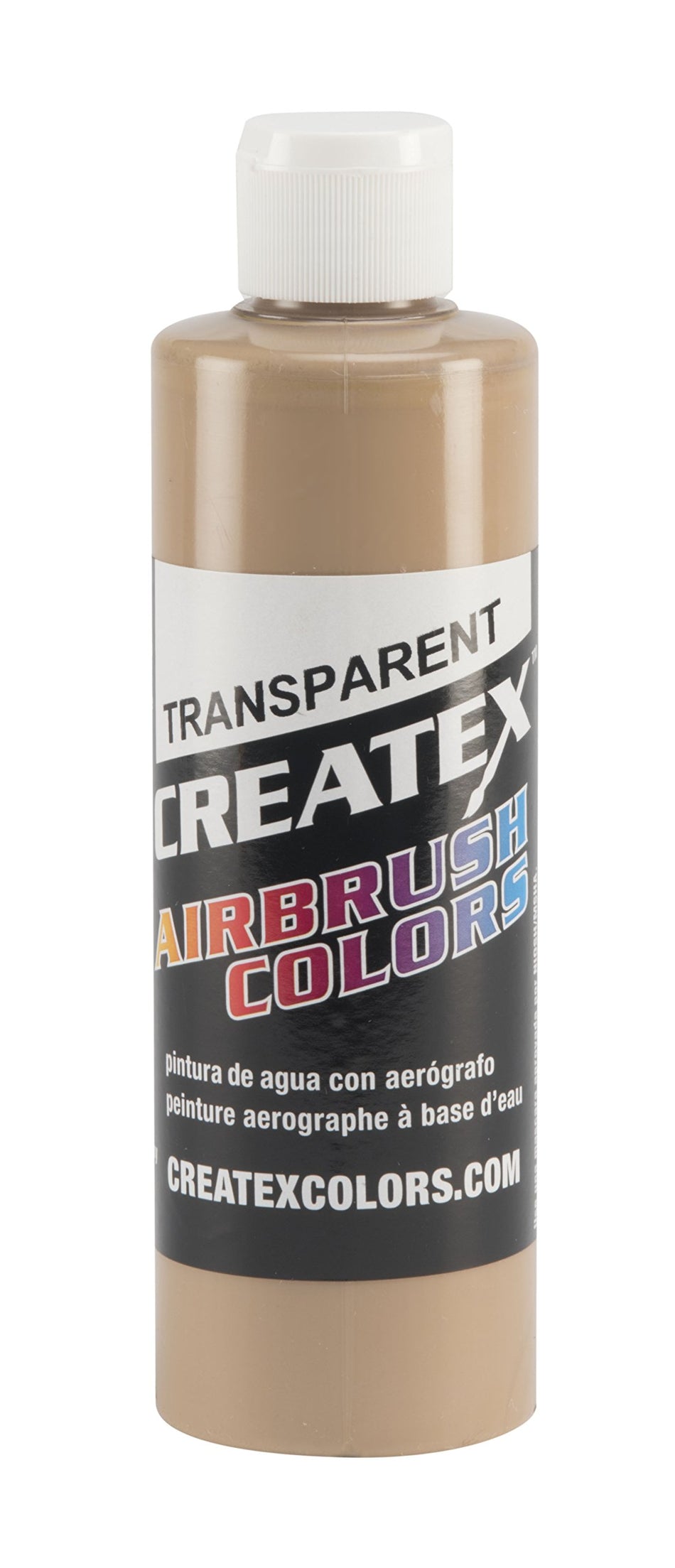 Createx Colors Paint for Airbrush, 8 oz, Transparent Sand