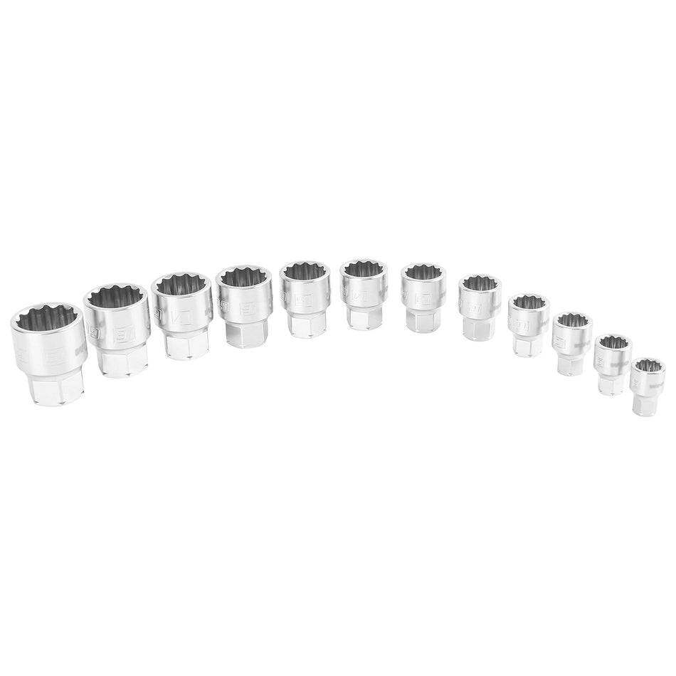 12PC GO THROUGH SOCKET SET