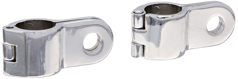 Kuryakyn 1002 Motorcycle Accessory: Magnum Quick Clamps for 1 Engine Guards or Tubing, Chrome, 1 Pair