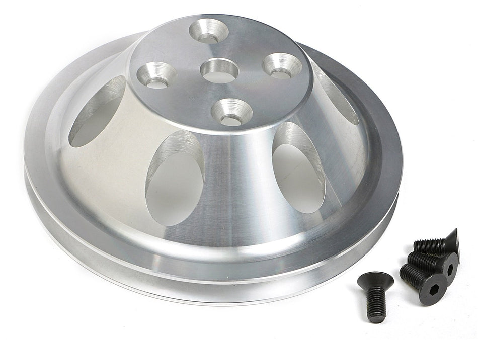 Trans-Dapt Performance 9482 Aluminum Single-Groove Water Pump Pulley