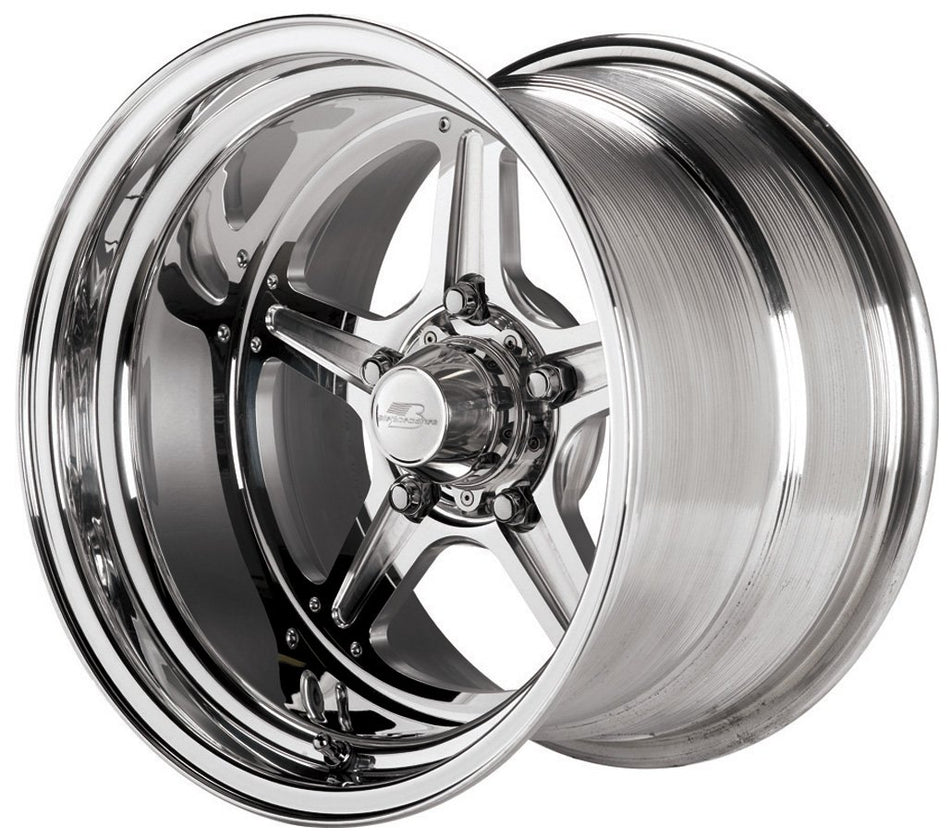 Billet Specialties Street Lite Polished - 15 x 15 Inch Wheel