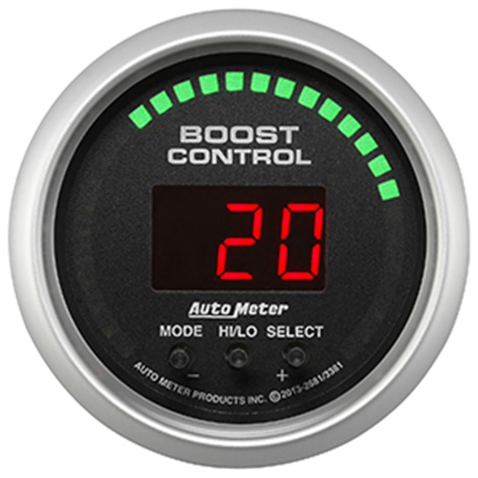 Auto Meter (3381) Sport Comp/Sport Comp II 2-1/16 Boost Control Gauge