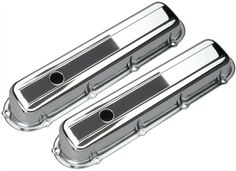 Trans-Dapt 9521 Chrome Valve Covers - Set of 2