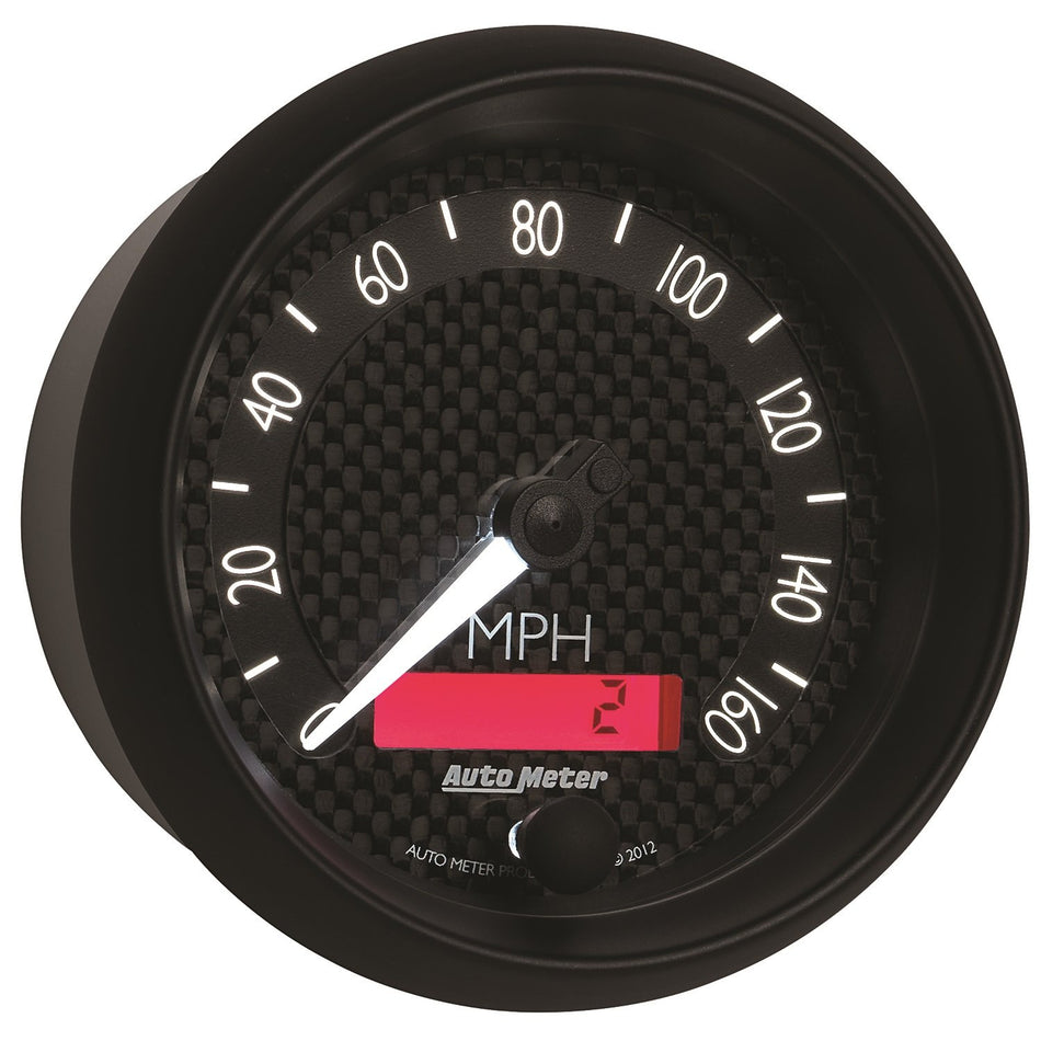 Auto Meter 8088 GT Series Programmable Speedometer