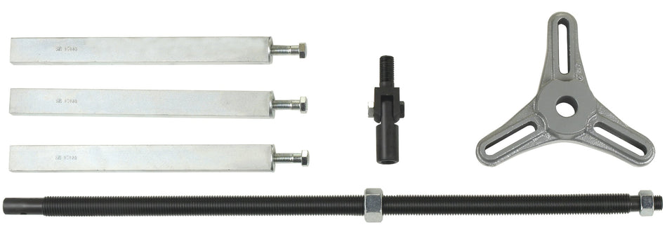 OTC 1200 Manual Wet or Dry Cylinder Sleeve Puller Set for Most Truck, Bus, and Tractor Engines
