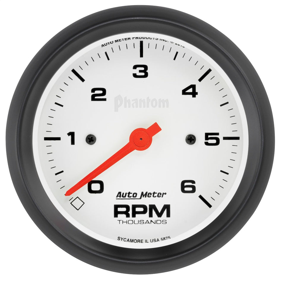 AUTO METER 5875 Phantom Tach 3 3/8 6K RPM