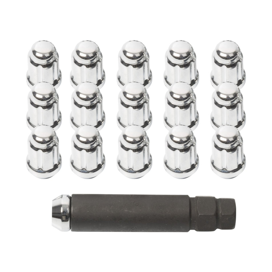 Gorilla Automotive 38242SD 4Lug Sd Acorn 3/8 WIK Chr