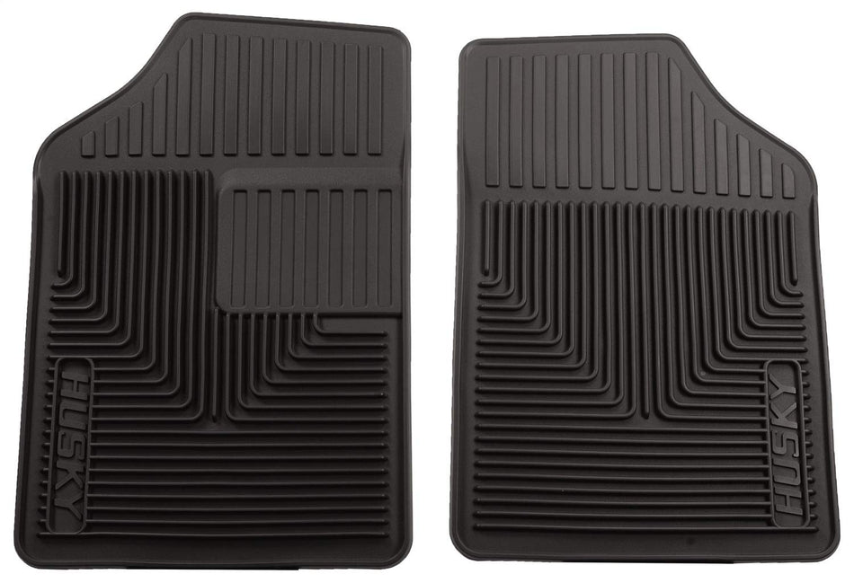 Husky Liners - Heavy Duty Front Floor Mats | 1980 - 2005 Buick Century, 1980 - 1990 Buick Electra, 1980 - 2004 Buick LeSabre , Black | 51051