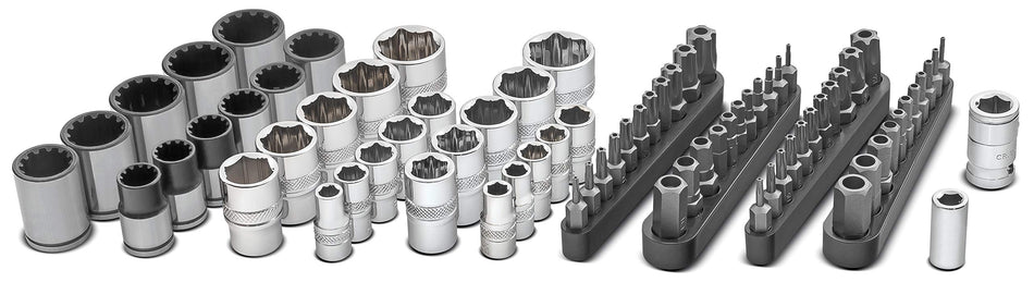 Powerbuilt - 81 Pc. Special SOLUTIONS Socket & Bits Set, Tool Sets, Mechanics, (642568)