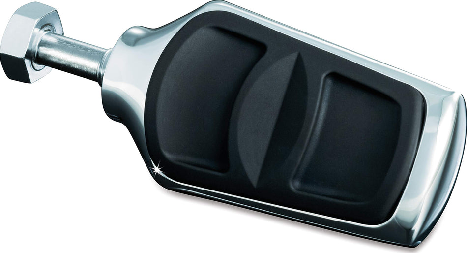 Kuryakyn 4305 Motorcycle Footpegs: Kinetic Shift Peg for Harley-Davidson Motorcycles, Gloss Black, Pack of 1