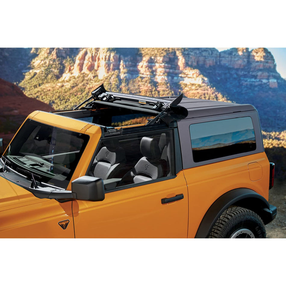 Bestop 5246017 Bronco Sunrider for Hardtop - '21-Current Bronco 2-Door (Black Twill)