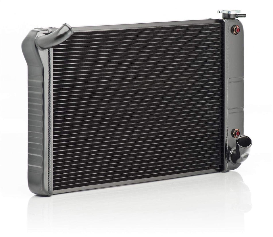 Be Cool 17025 OE Black Finish Restoration Crossflow Radiator