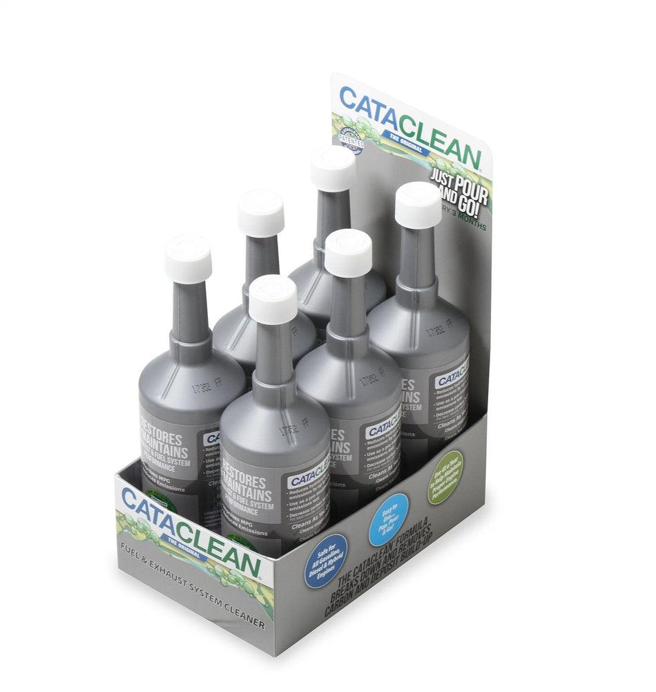 Cataclean 120007-6 Cataclean Fuel And Exhaust System Cleaner 16 oz. 6 Pack Countertop Pop Display Set Cataclean Fuel And Exhaust System Cleaner