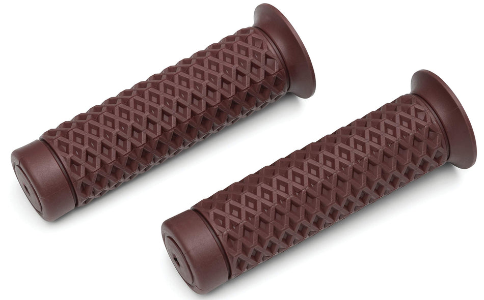 Kuryakyn 6595 Motorcycle Handlebar Accessory: Braaap! Grips Universal Fit for 1 Diameter Handlebars, Red, 1 Pair