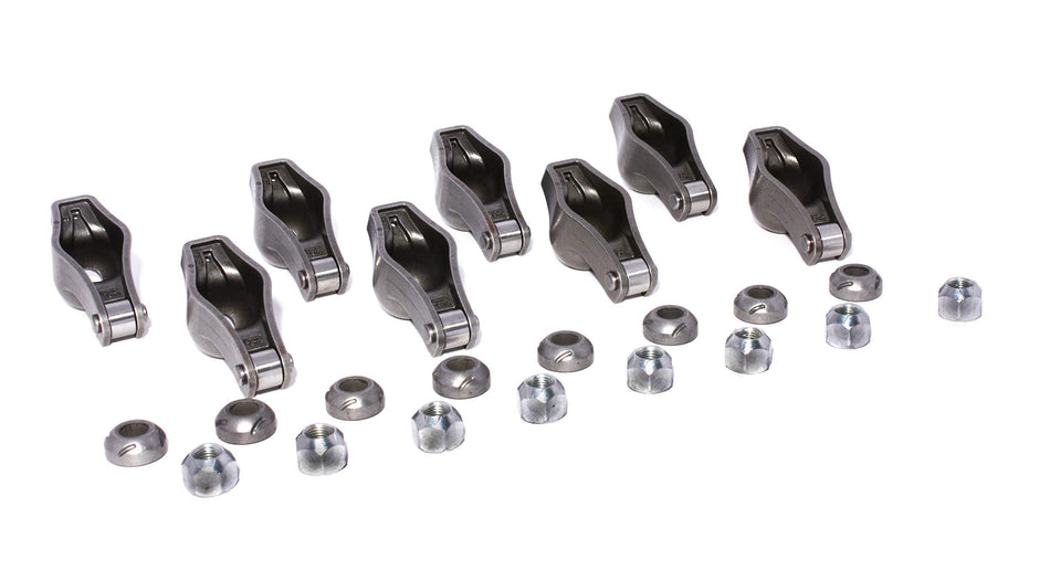 COMP Cams 1431-8 Magnum Roller Rocker Arm with 1.6 Ratio and 3/8 Stud Diameter for Ford Small Block Rail Type Engine, (Set of 8)