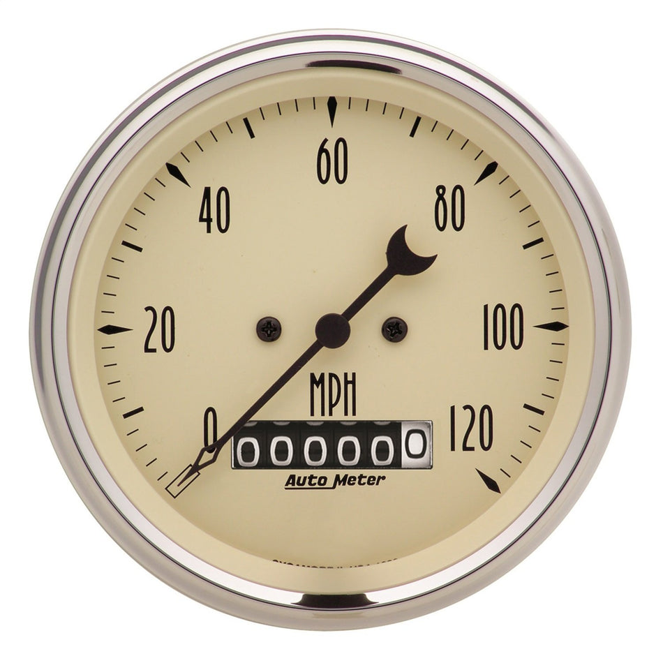 Auto Meter 1879 Antique Beige Electric Programmable Speedometer