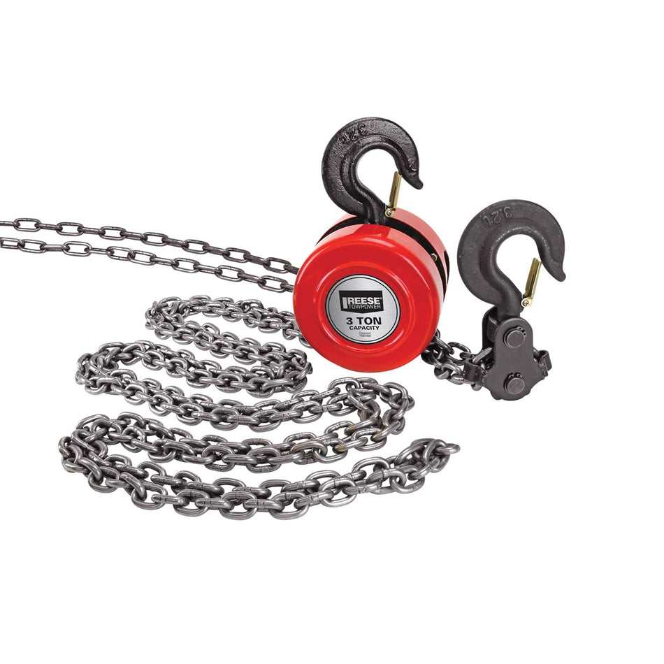Reese Towpower 7067400 3 Ton Chain Hoist