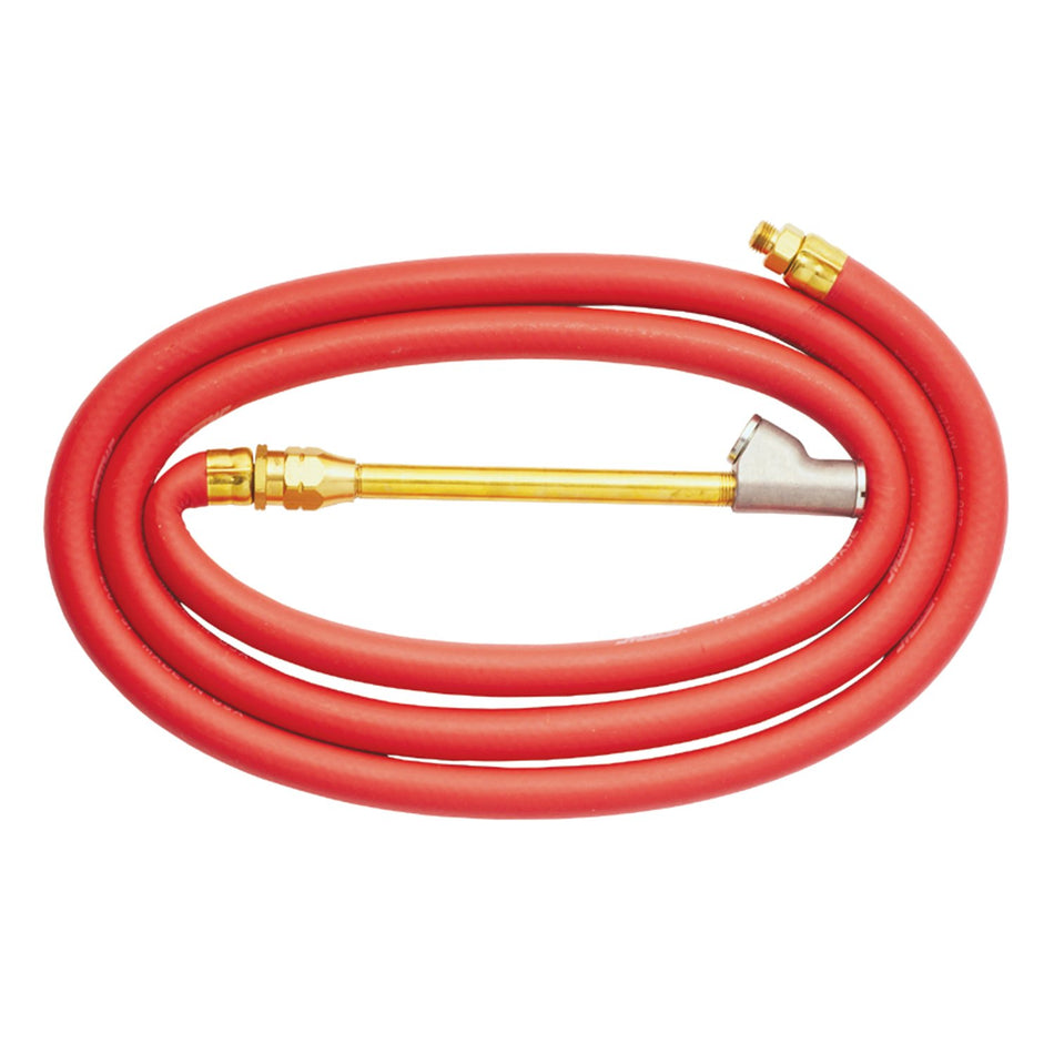 Milton 5 Foot Replacement Hose Whip 514, 3/8u201d-24 Thread, 10-160 Pressure Range