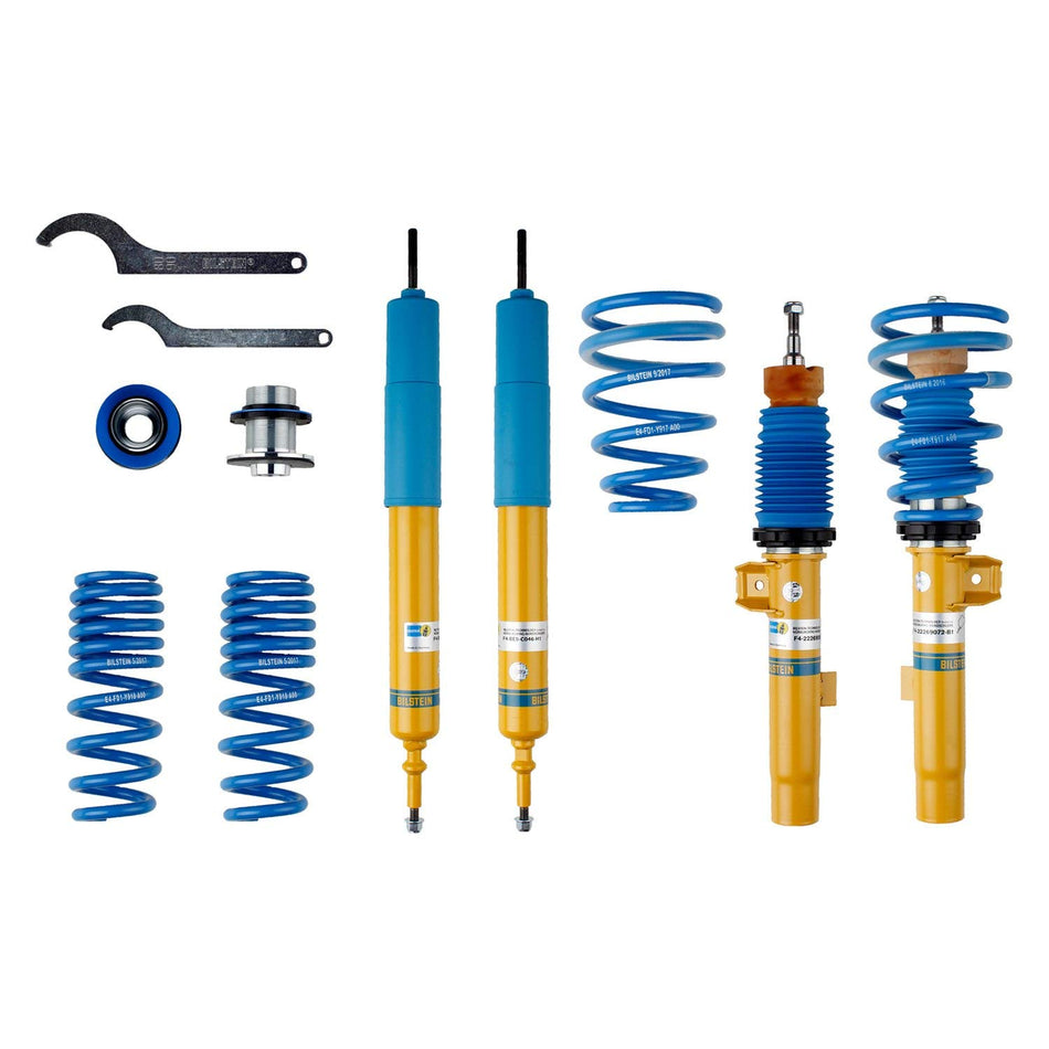 Bilstein 47-269064 B14 Series PSS Suspension Kit Monotube/Twintube Damper Yellow Springs Dark Grey B14 Series PSS Suspension Kit