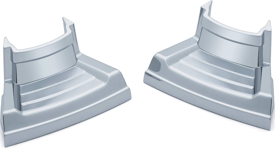 Kuryakyn Precisionu2122 Spark Plug Covers for Milwaukee-Eightu00ae, Chrome