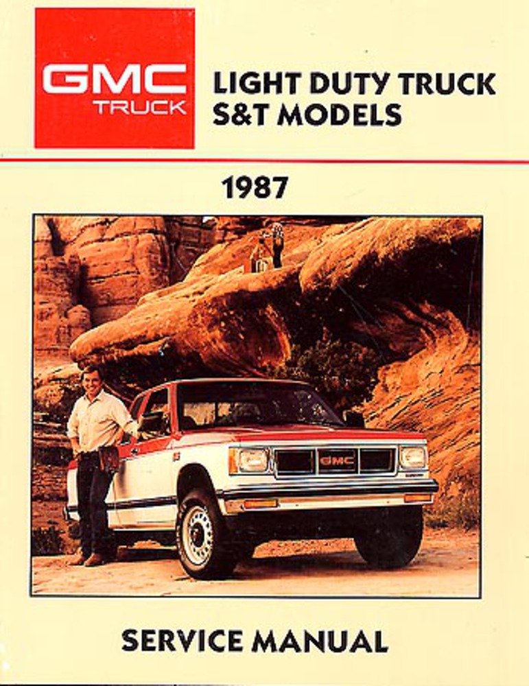 bishko automotive literature 1987 GMC S-15 Truck Jimmy Shop Service Repair Manual Book Engine Drivetrain OEM