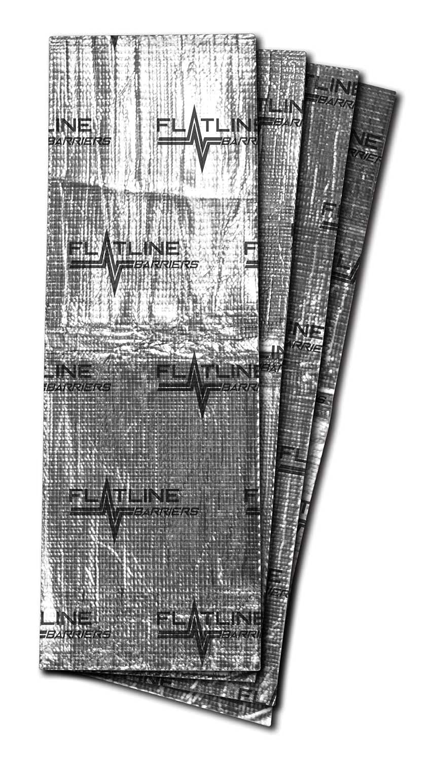 Flatline Barriers - FB12 - Thermal Acoustic Insulat ion - Four 12in x 36in
