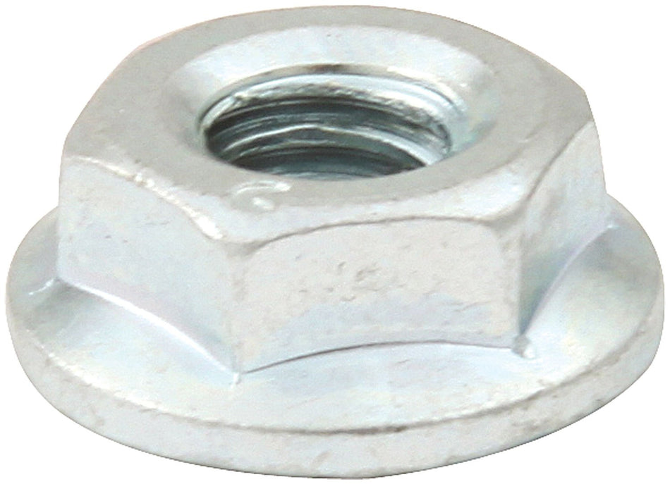 Allstar Performance ALL18557-50 Spin Lock Nut, Silver, Pack of 50